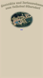 Mobile Screenshot of gaststaette-zum-volksbad.de